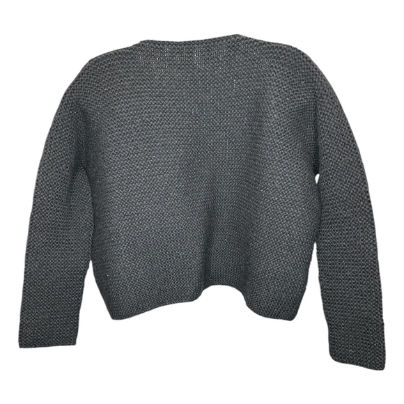 Daniela Gregis Hand-Knit Jacket in Black - Picture 2 of 2